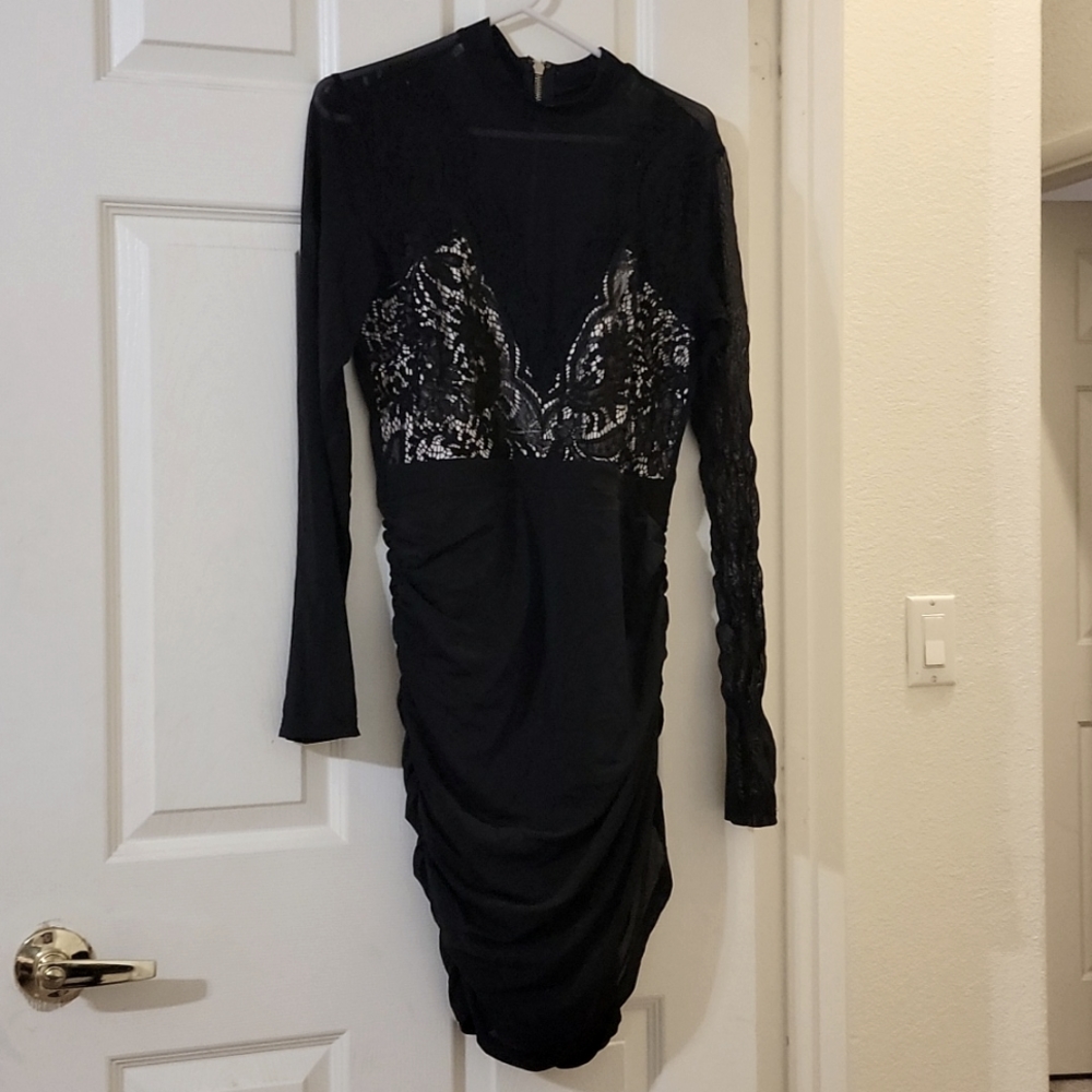 Privately Privileged Black Dress